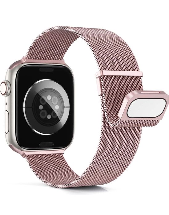 Curea Husa Magnetic Wave Incarcator Cablu Usb Ceas Apple Watch