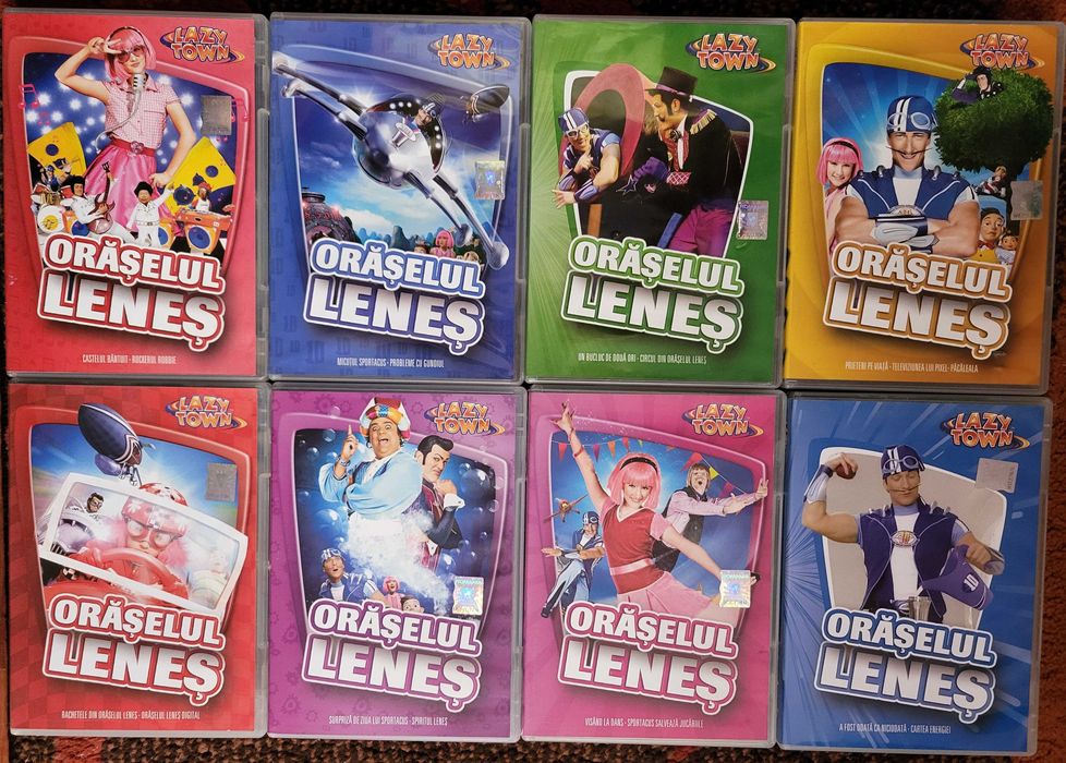 Colectia completa 8 DVD desene animate educationale - Oraselul lenes 2