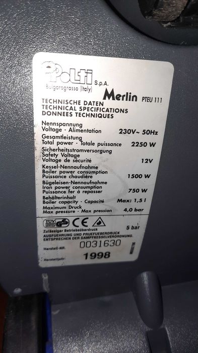 Generator abur POLTI 4bari