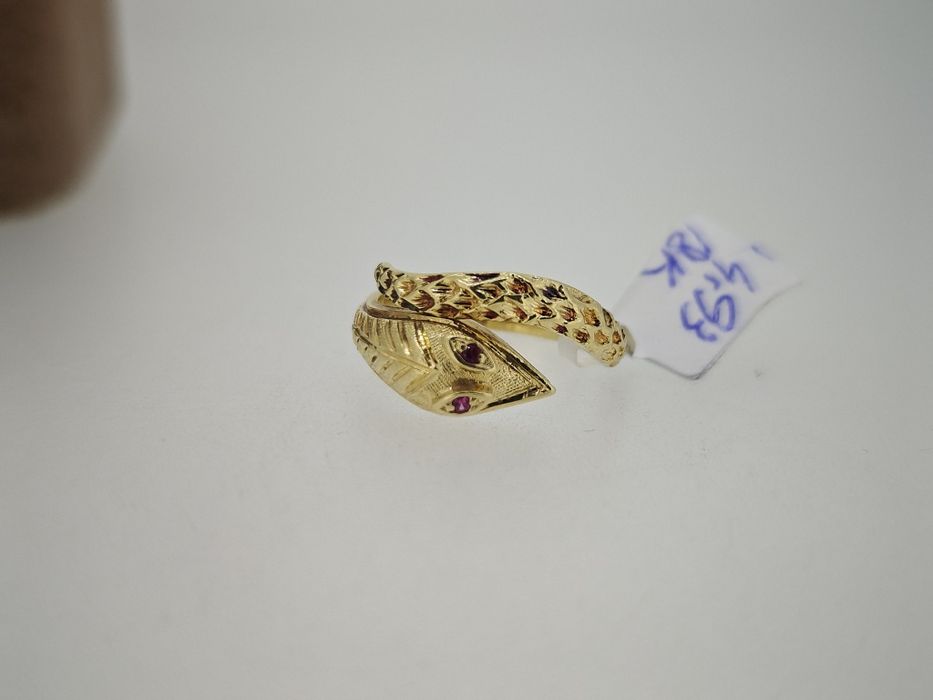 Inel șarpe aur 18k 4.93gr (r)