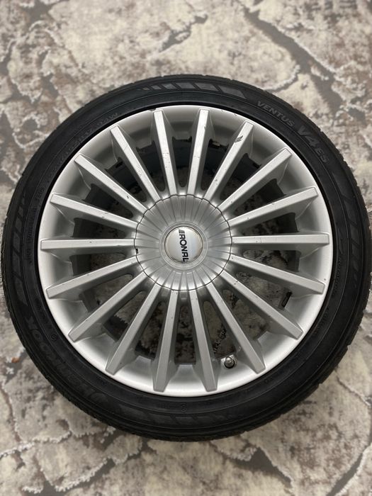 Продаётся комплект дисков Ronal с шинами Hankook zr 17   225/45