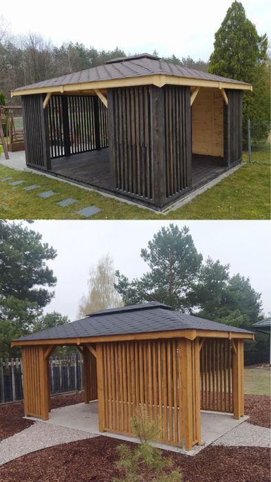 Foisoare terase moderne din lemn