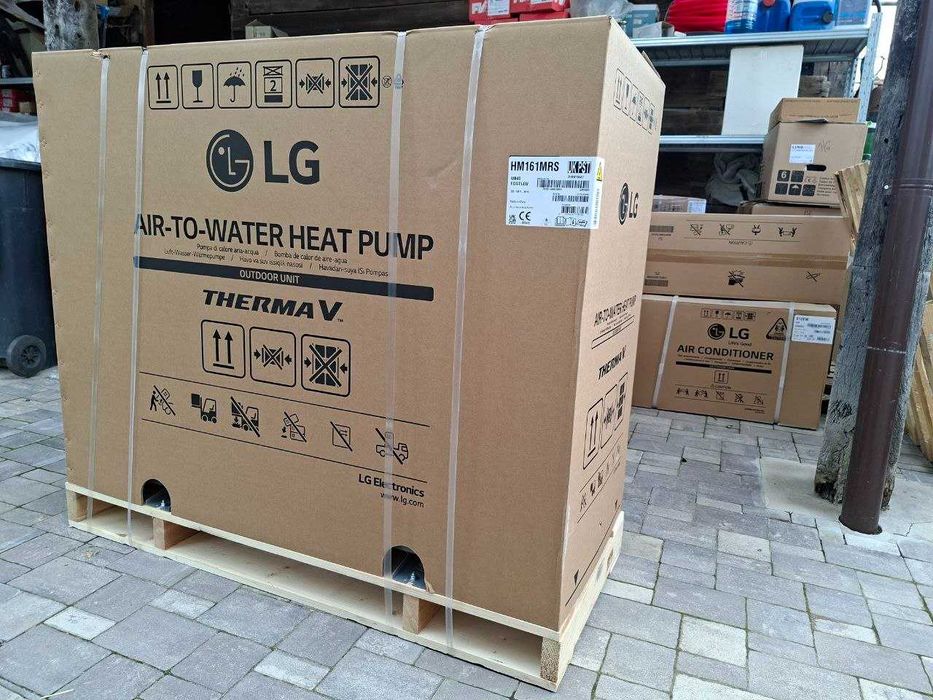Термопомпа въздух-вода - LG Therma V Monoblock 16kW|Отопление + охлаждане