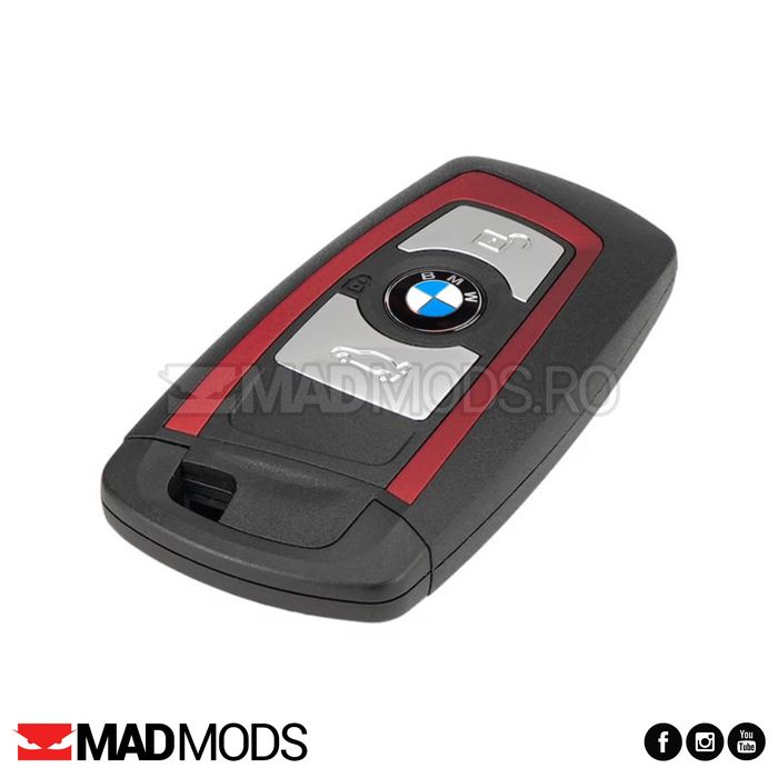 Carcasa cheie BMW F01 F10 F12 F20 F21 F22 F25 F26 cu emblema si lama