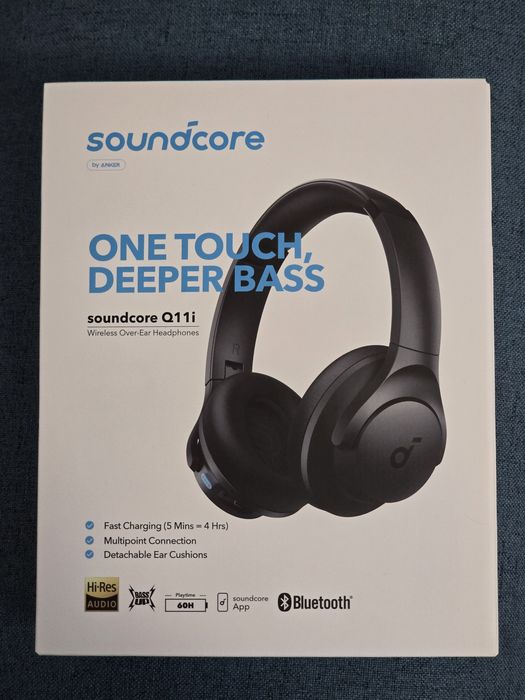 Casti Bluetooth Anker SoundCore Q11i