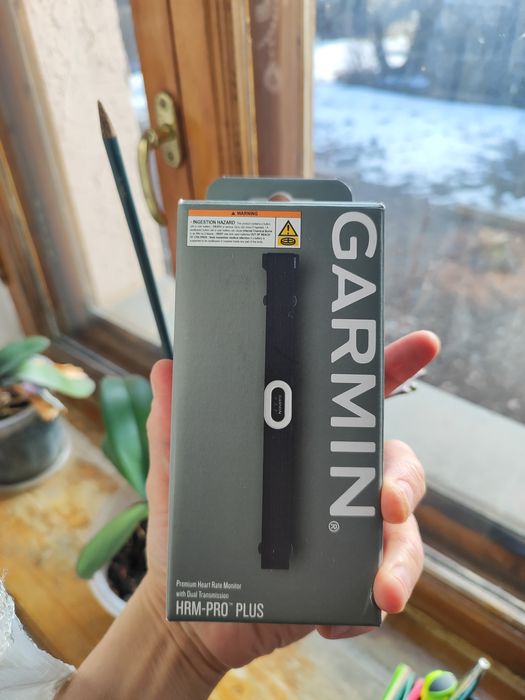 Пульсометр Garmin HRM PRO Plus и часы Coros pace3