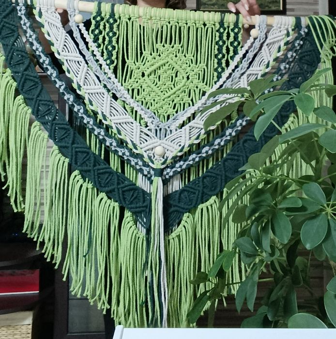 Бохо панно из хлопка