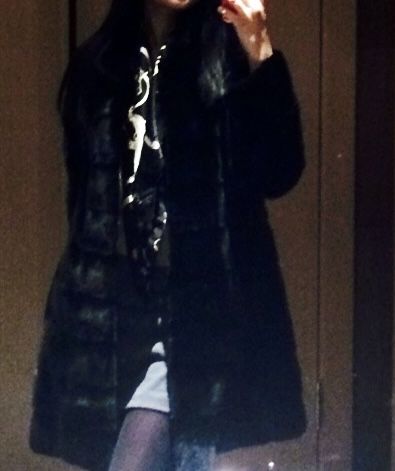 Норковая шуба BlackGlama