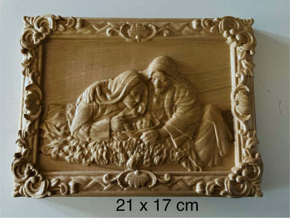 Obiecte bisericești handmade lemn masiv Icoane lucrate in lemn