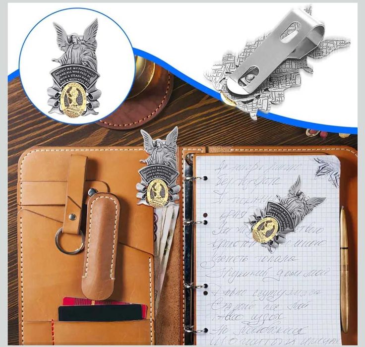 „Свети Христофор“ защитна щипка за кола