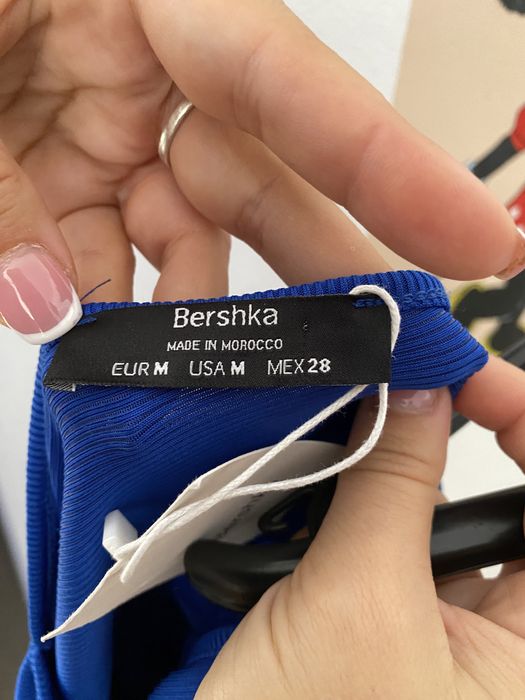 Body femei albastru regal