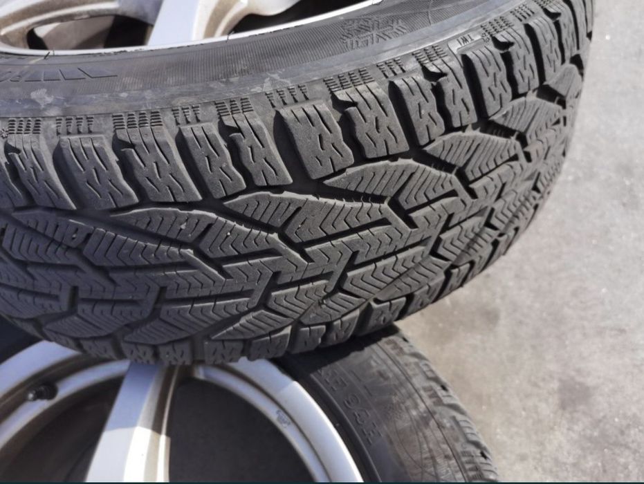 Jante 17"  5x112 ET 28 cu cauciucuri de iarna 2350 lei