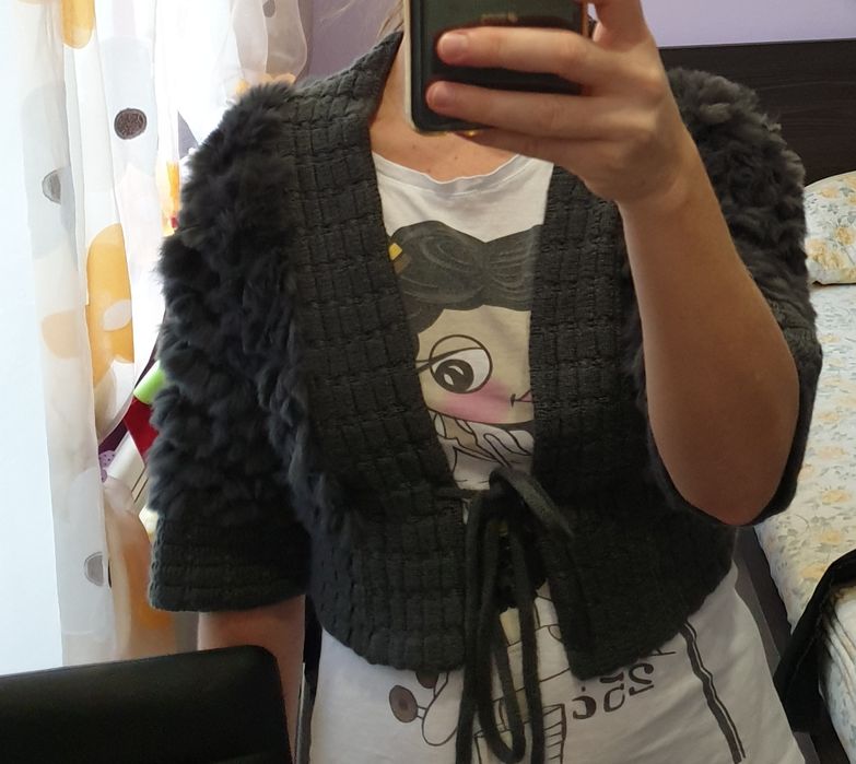 Жилетка-Естествен косъм