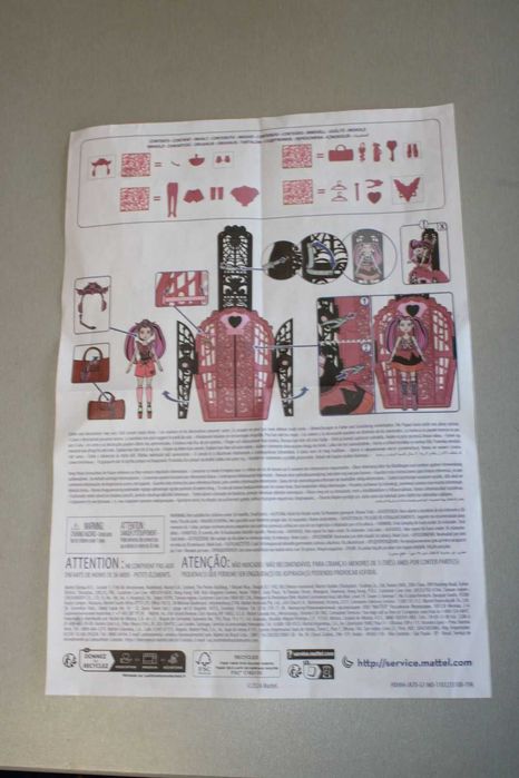 Monster High® Кукла Draculaura с гардероб Skulltimate Secrets +подарък