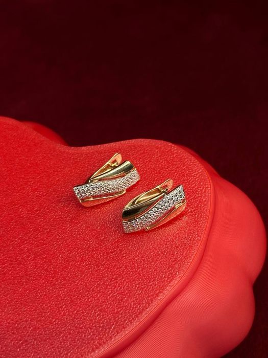 Золотые серьги/BariBarShop/0•0•24