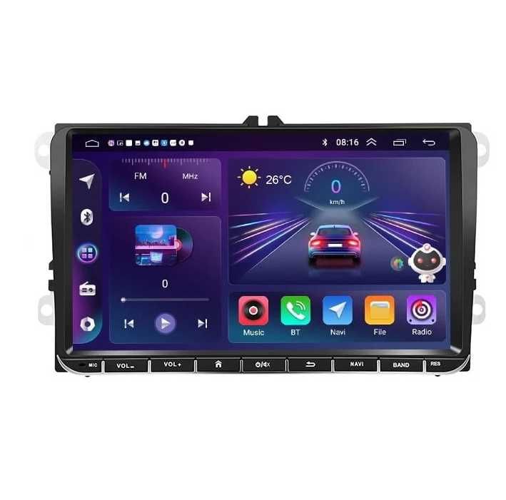 Navigatie Android Gb Inch Carplay Android Vw Passat Polo Golf Skoda