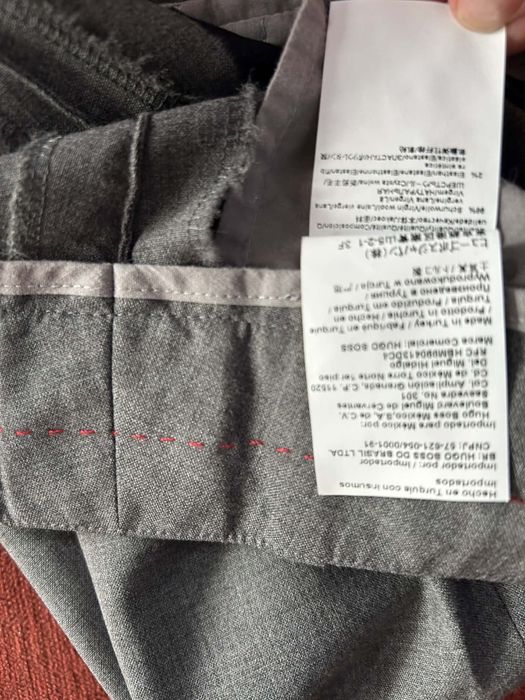 Оригинален дамски вълнен панталон Hugo Boss, L размер