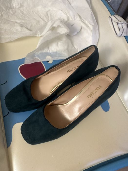 Туфли изумурудного цвета