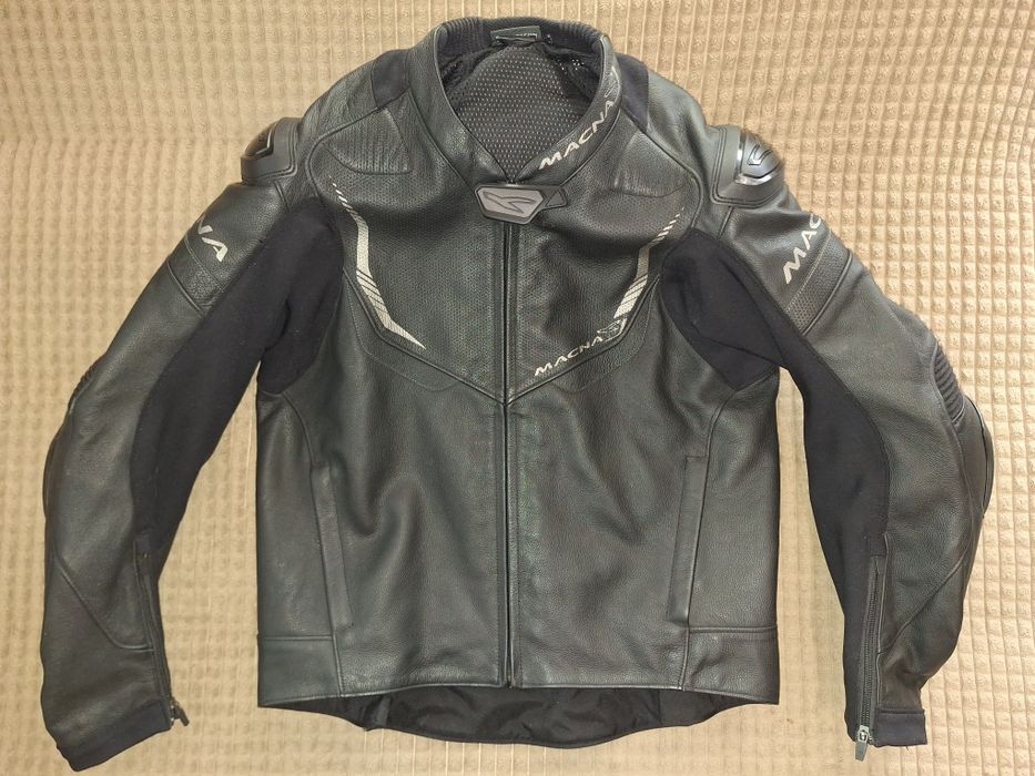 Geaca moto piele Macna Exone