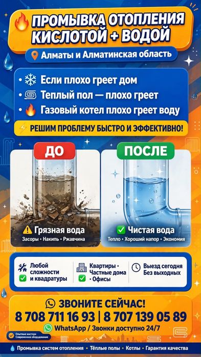 промывка отопления