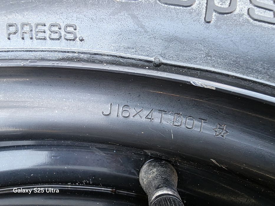 Резервна гума/патерица 16ка 5х114.3 Hyundai, Kia