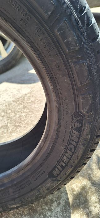 2 Anvelope Noi Vara Michelin Agilis 3 205/65 R16C 107T - DOT 0824