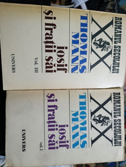 Iosif și frații săi,Thomas Mann,vol 1 și 3