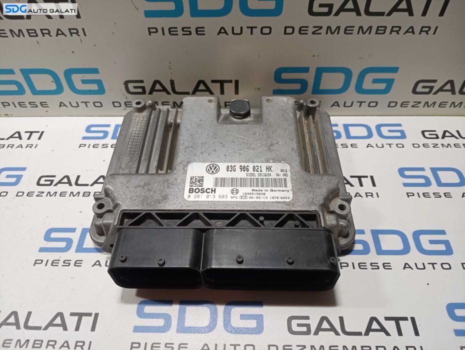 ECU Calculator Motor Seat Ibiza 5 1.9 TDI 2008 - 2017 Cod 03G906021HK 0281013683 [M4385]