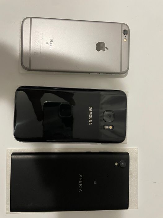 Telefoane iPhone 6S   Samsung Galaxy S7   Sony Xperia L1
