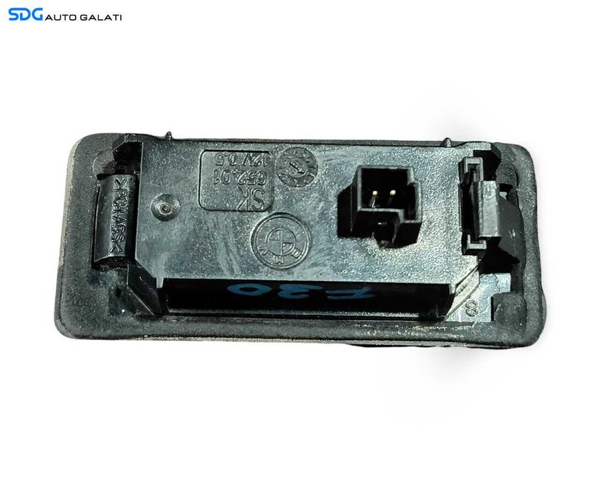 Lampa Lampi Iluminare Numar Inmatriculare BMW X6 E71 E72 2007 - 2014 Cod 6326-7193293, 7193293 [LR6362]