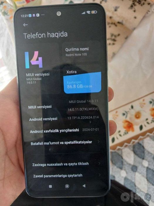 Redmi 10 s note kelishladi