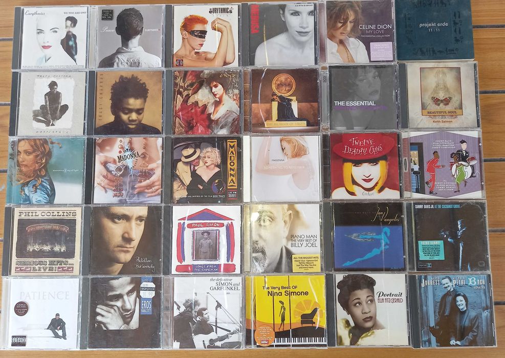 Cd muzica Vangelis,Phil Collins,Enya,Eurythmics,Nina Simone,Madonna