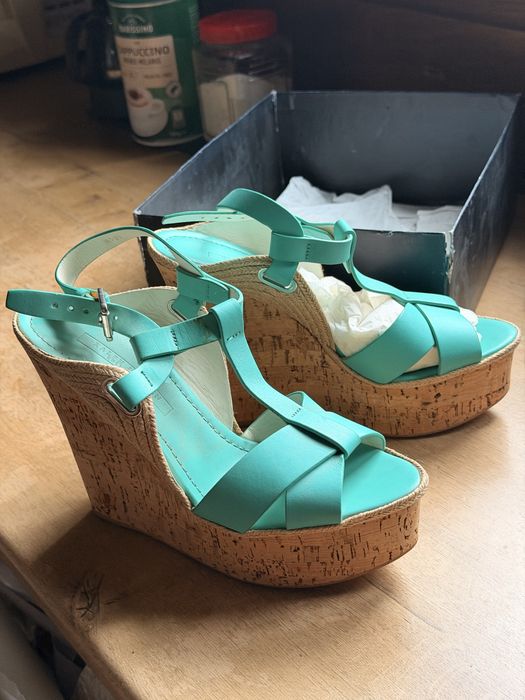 Кожаные босоножки Ralph Lauren 38