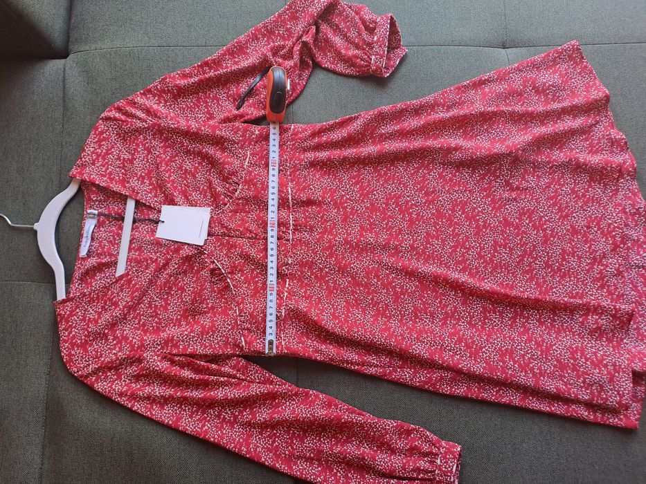 Рокля лен,рокля Massimo dutti XS/S