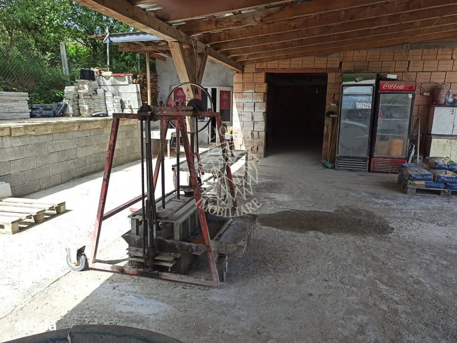 Afacere la cheie-Hala productie 173 mp-teren 1400 mp-Jelna