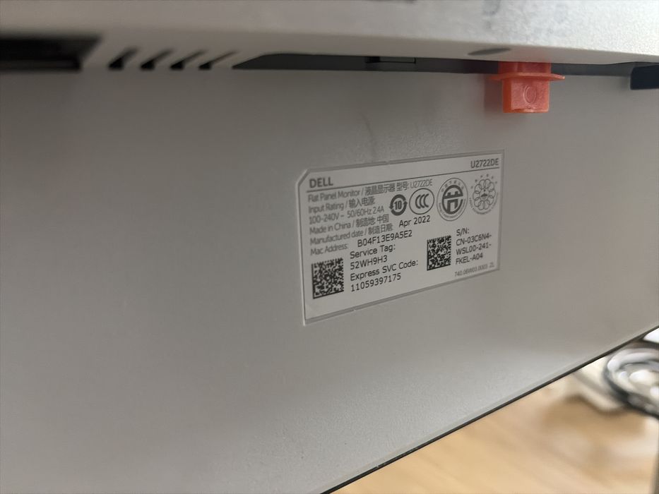 Monitor Dell 27 2722DE