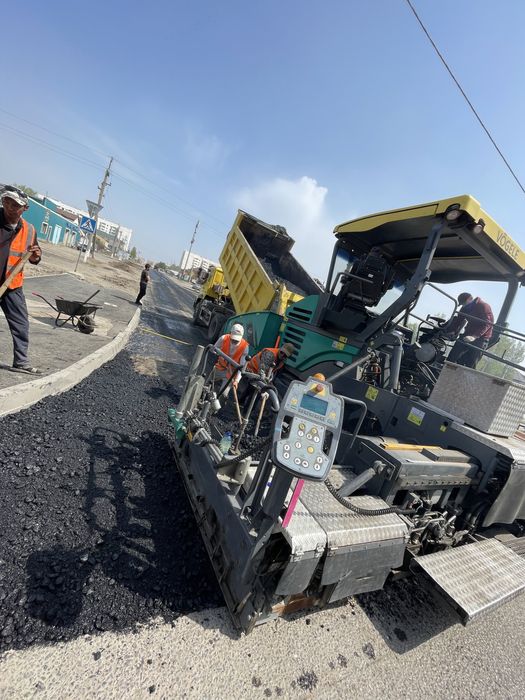 Асфальтирование, Укладка асфальта Асфальтирование