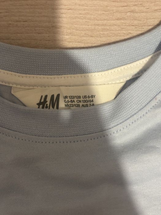 Bluză subțire H&M pentru băieți 6-8 ani mărimea 122/128
