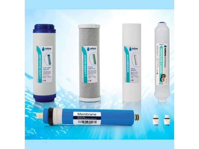 Комплект Филтри за Обратна Осмоза 75GPD Nature Water - 4 бр.