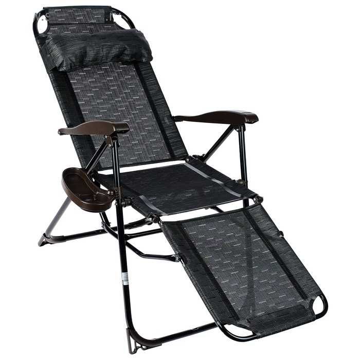 Кресло-шезлонг новое