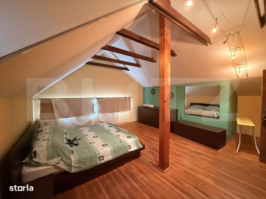 Casa P+M pentru birouri, curte 100mp, parcare, zona Siloz - Dragalina