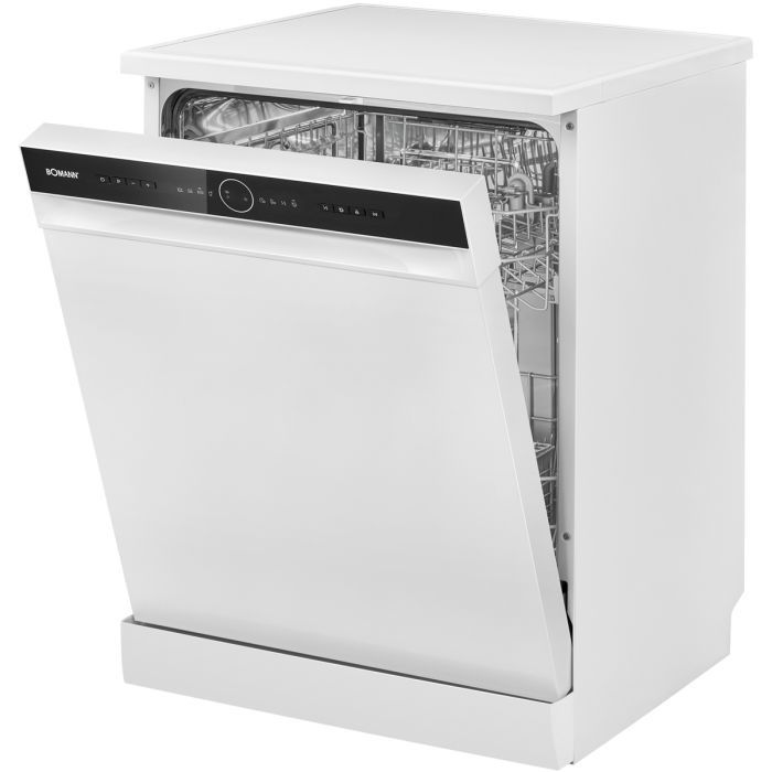Нова свободностояща съдомиялна 60 см Bomann GSP 7417 бял гланц