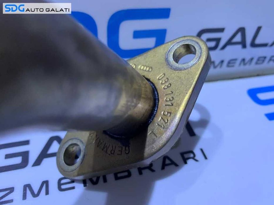 Teava Conducta Gaze EGR Audi A4 B5 1.9 TDI AJM ATJ 1997 - 2001 Cod 038131521L [M6392]