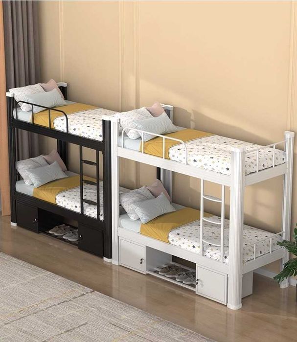Ikki qavatli metall krovat Усиленная двухъярусная кровать для детей