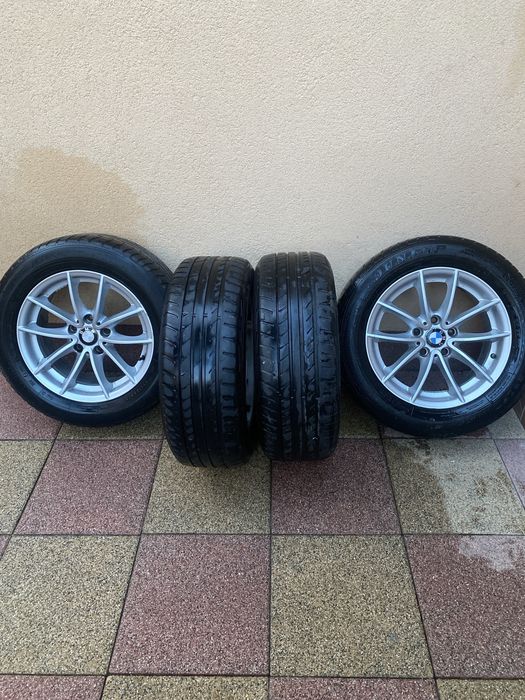 Jante originale BMW X3 F25 R17 + anvelope 225/60 R17 – 5x120