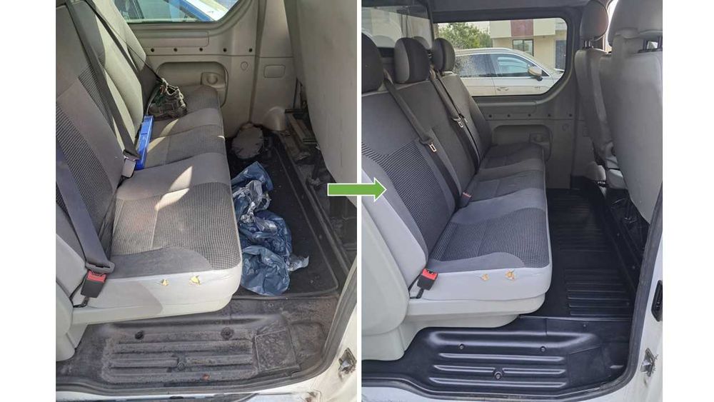Curățare tapițerii/detailing auto la domiciliu
