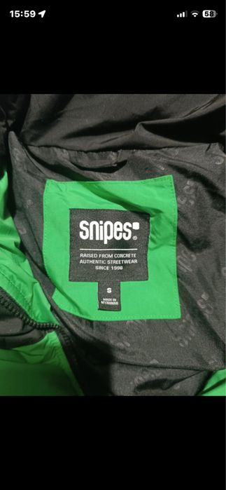 Geaca Puffer Snipes originala – Verde/Negru – Stare impecabila