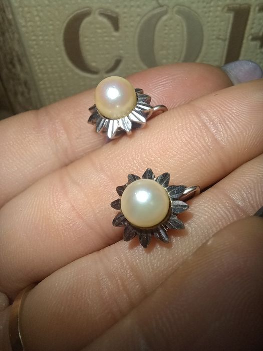 Cercei din aur 18 K (750)