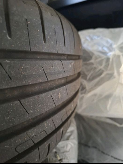 Jante originale Skoda Octavia 4 cu anvelope vara GoodYear Efficient Grip 205/55/17 Dot 1623