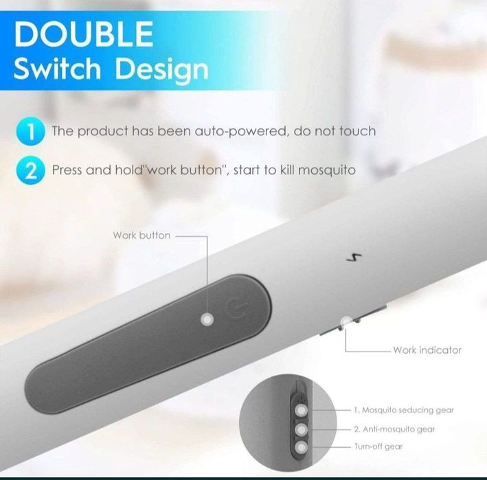 Stop chivin, антимоскитная ракетка